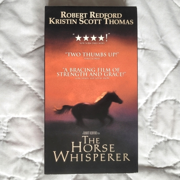 2/$15 ๐ผ The Horse Whisperer VHS - Picture 1 of 5
